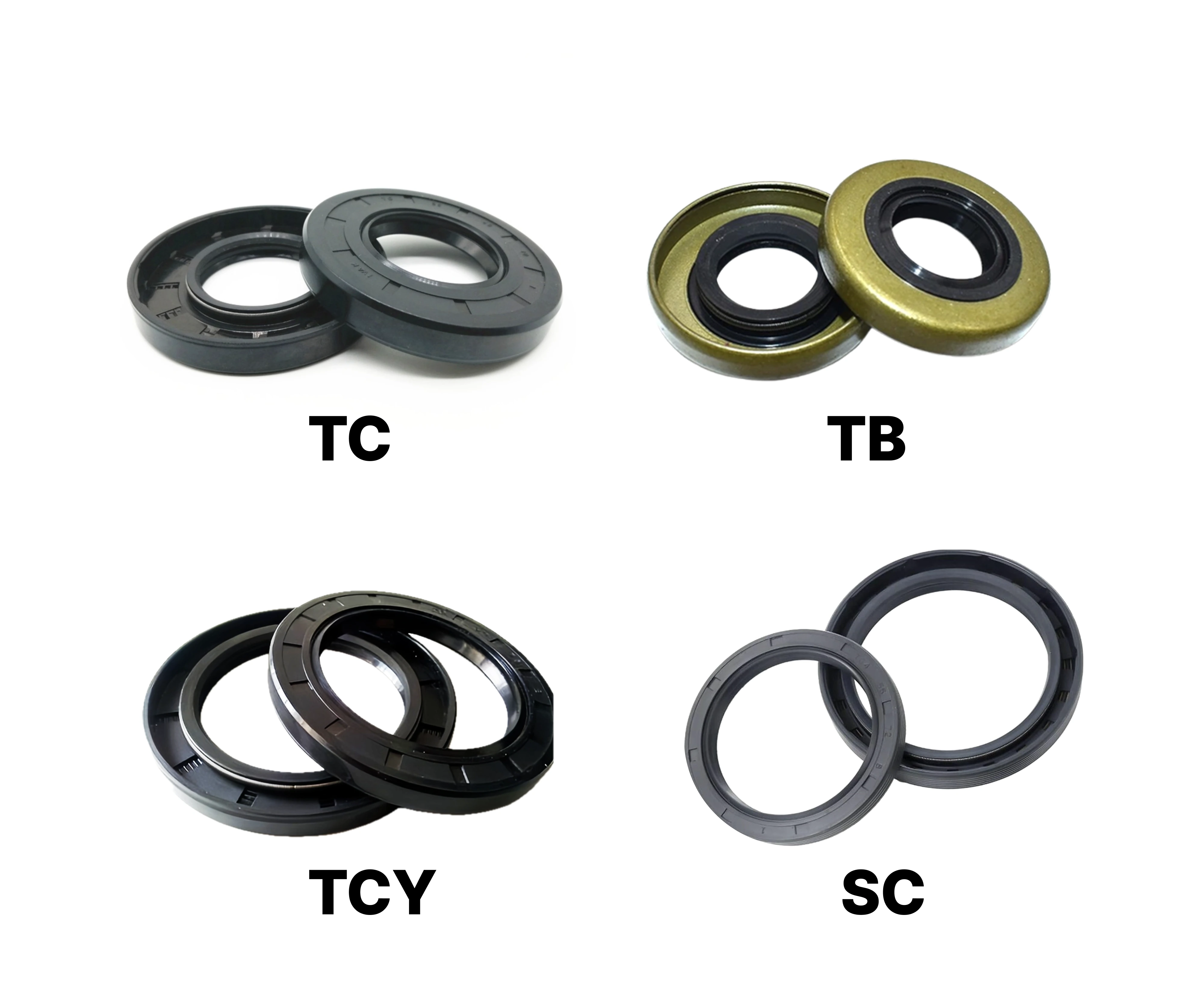 Sự khác biệt giữa phớt TC, TB, TCY và SC